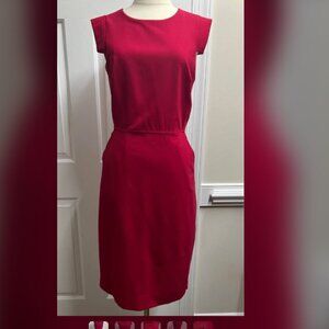 J. crew 365 women’s tall 4T 4 red the perfect dress
